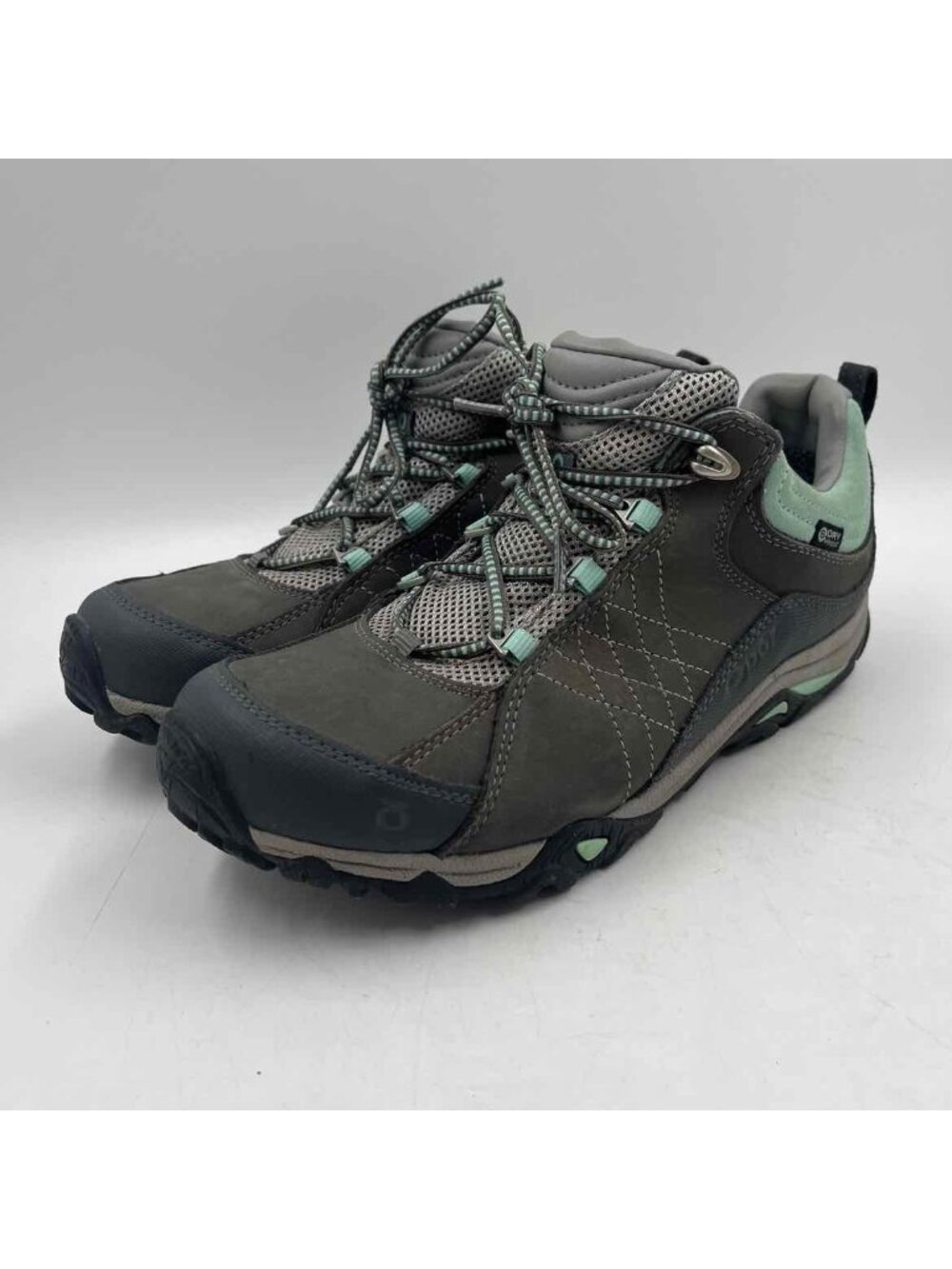 Oboz Hiking Outdoor Women's Shoe Size 9 Charcoal Textured Sneakers